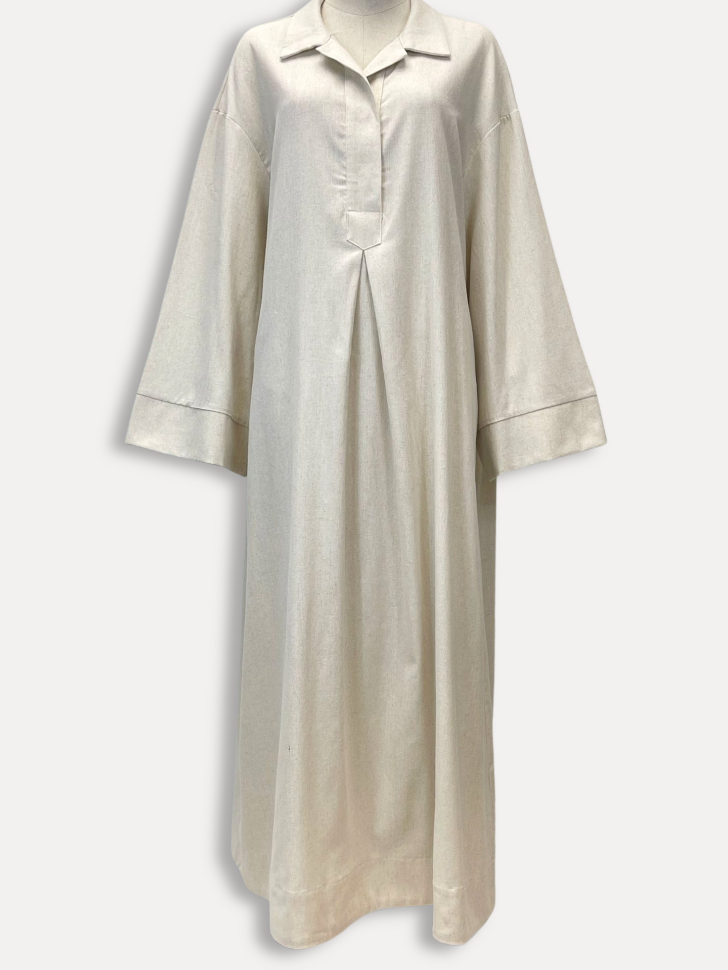 Linnen dress - Beige