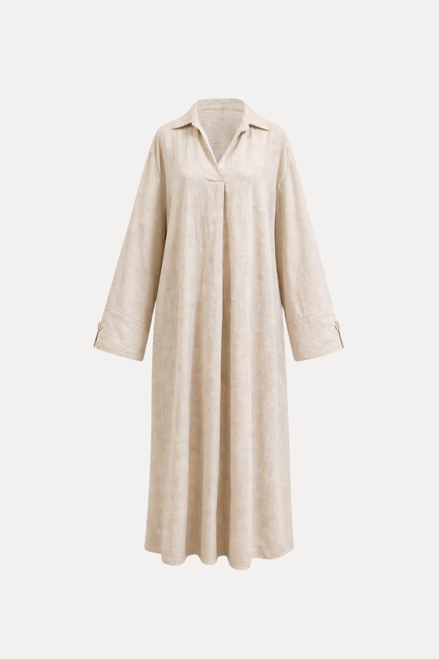 Linnen Dress - Light Beige