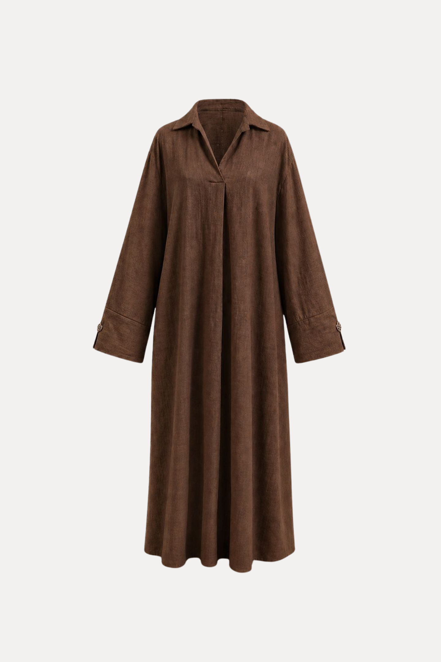 Linnen Dress - Brown