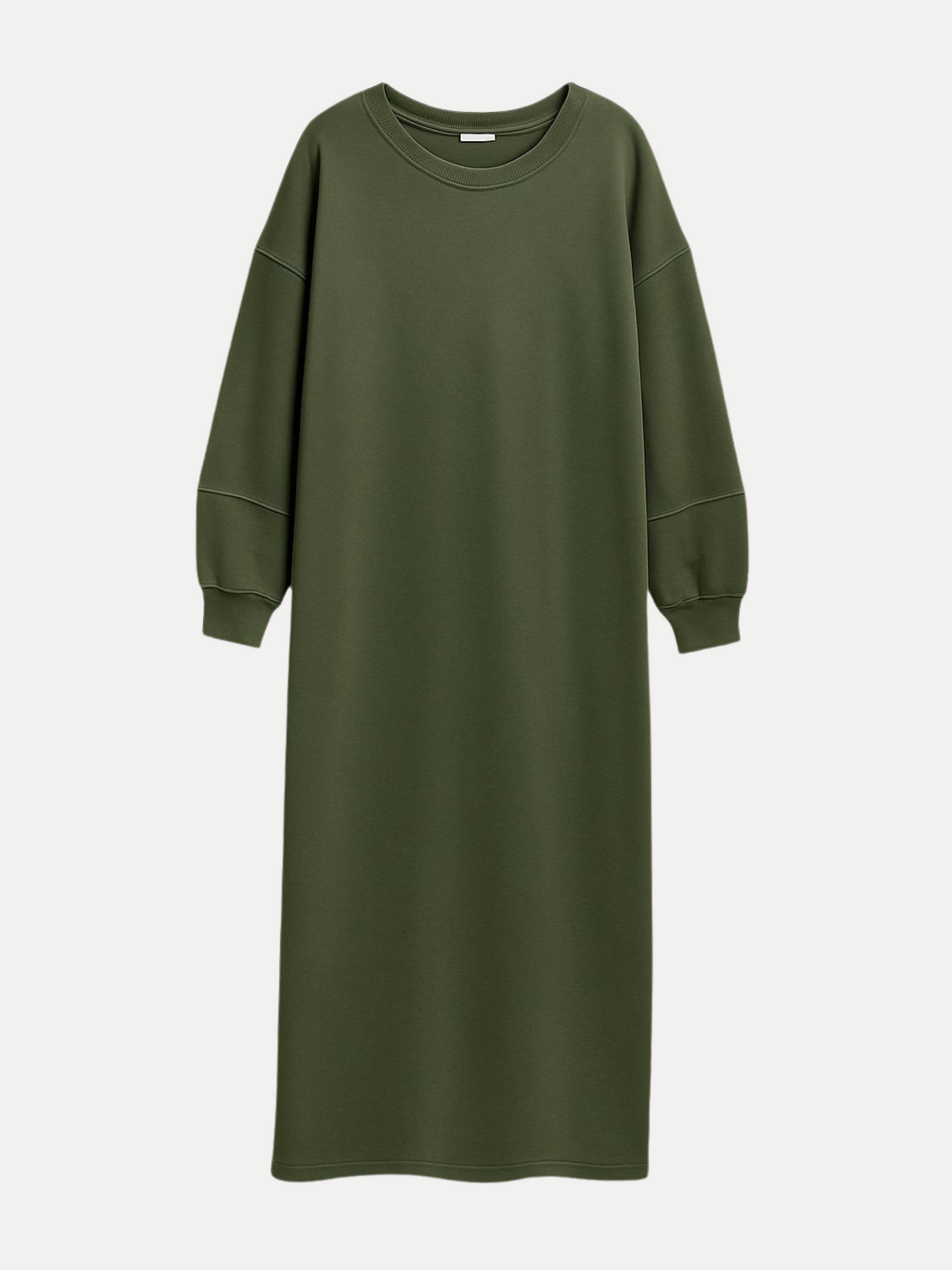 Long Sweater - Leger groen