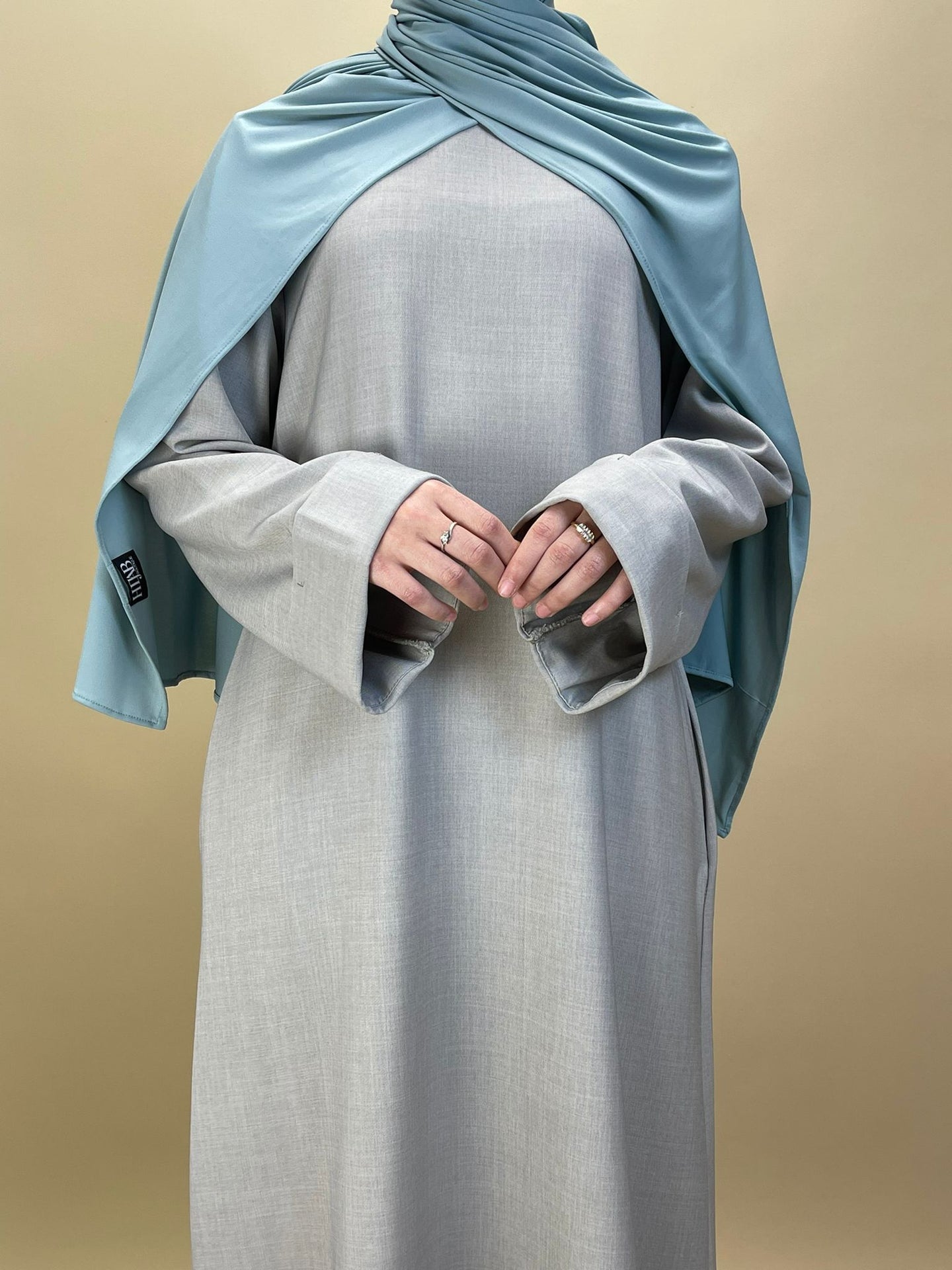 Abaya Lina - Taupe grey - Hijab Boutique