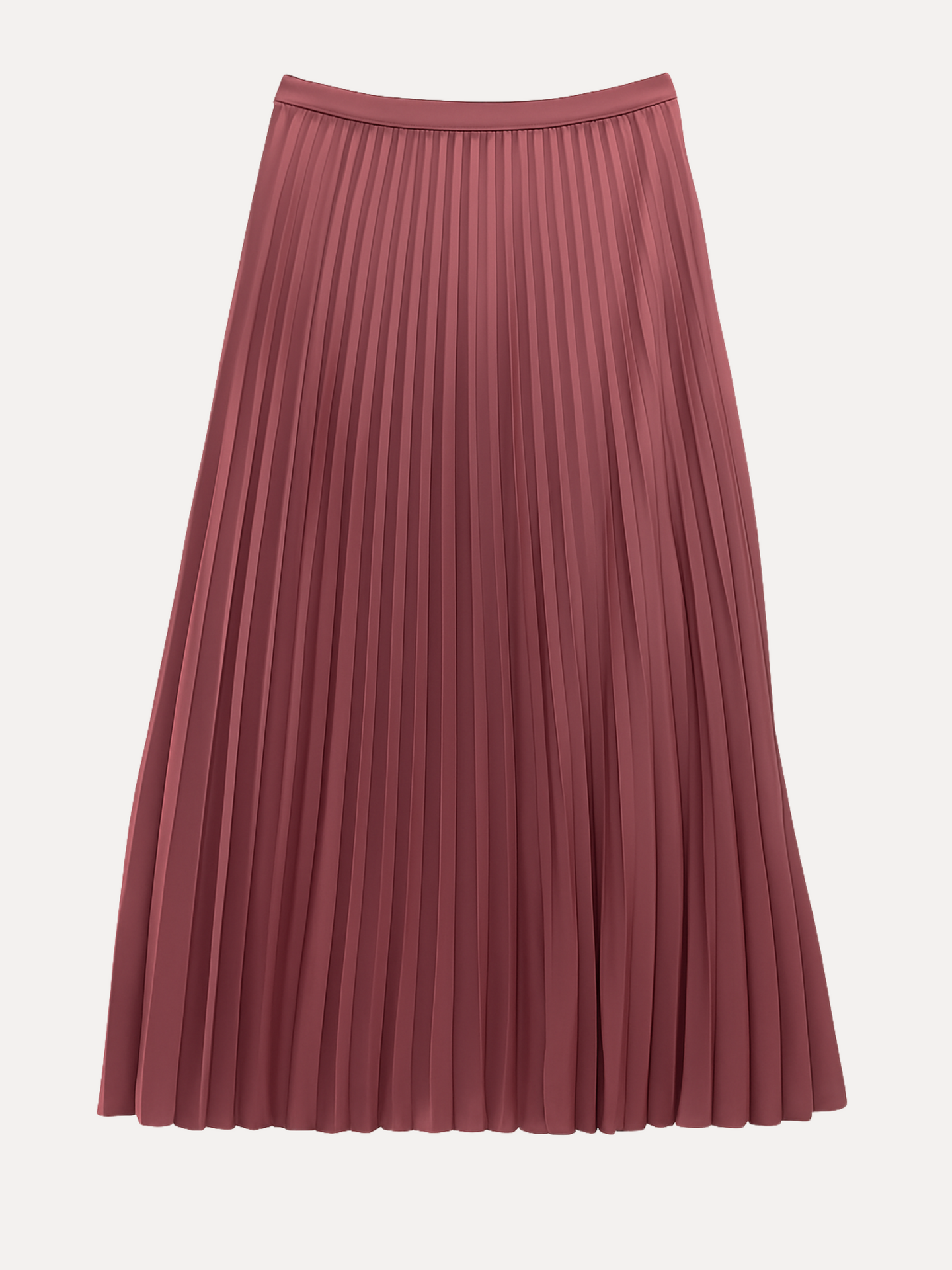 Plissé skirt - Dark Raspberry