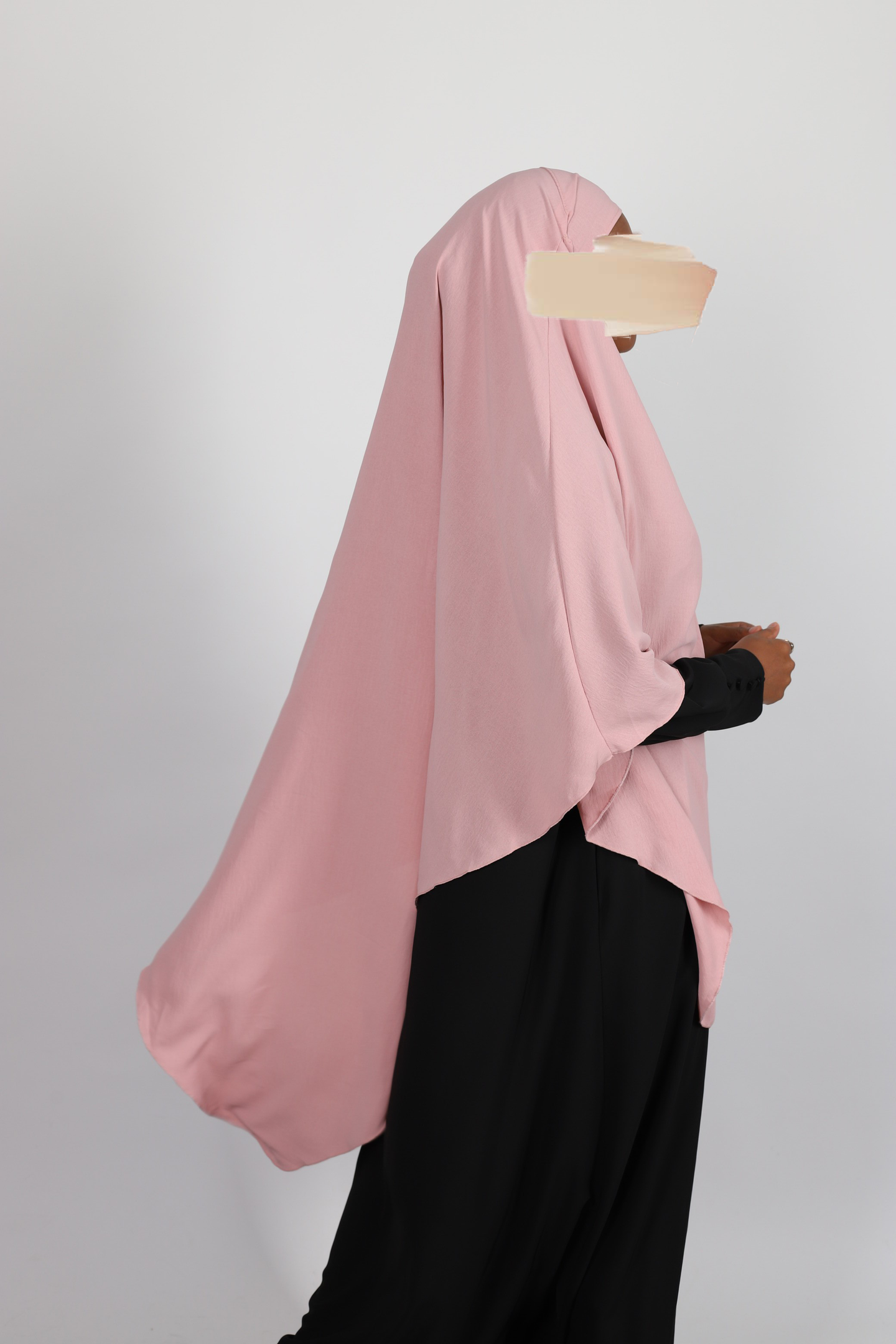 Tie back khimar jazz - Pink - Hijab Boutique