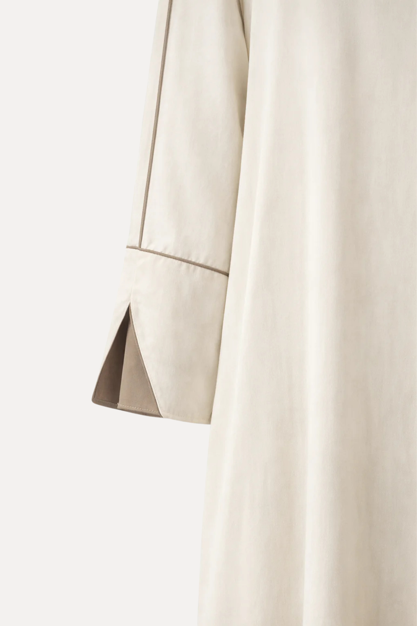 Linnen kaftan - Beige