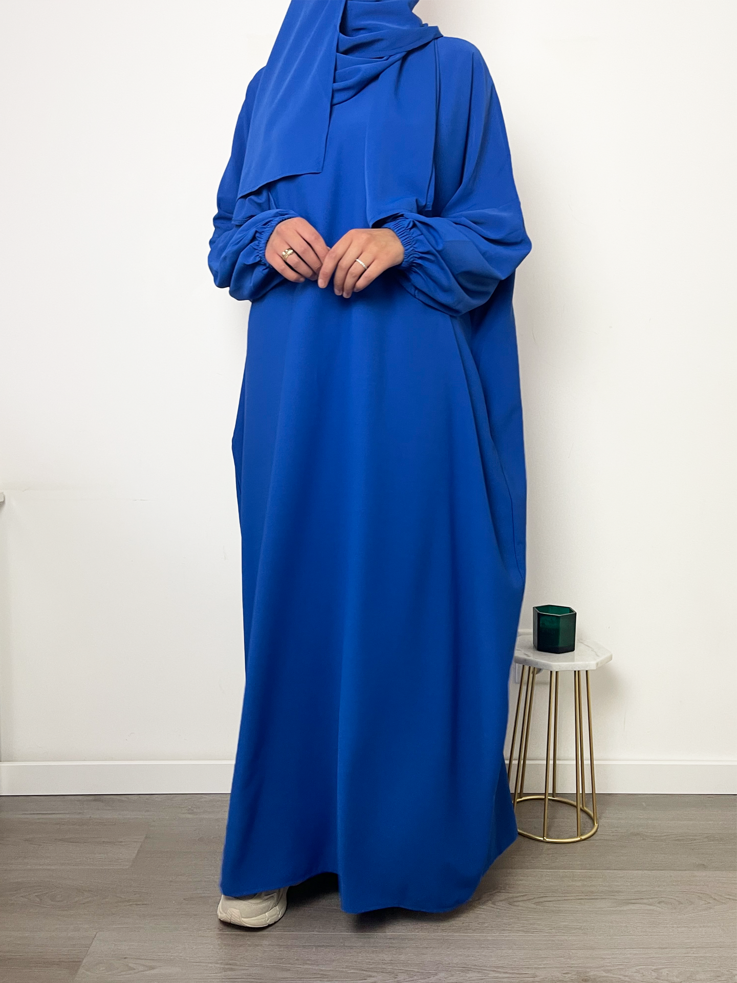 Abaya tweedelig - Royal blue - Hijab Boutique