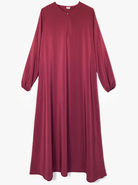 Basic abaya - Framboos