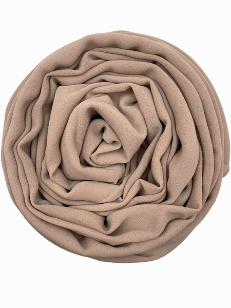 Crepe XL - Soft taupe - Hijab Boutique