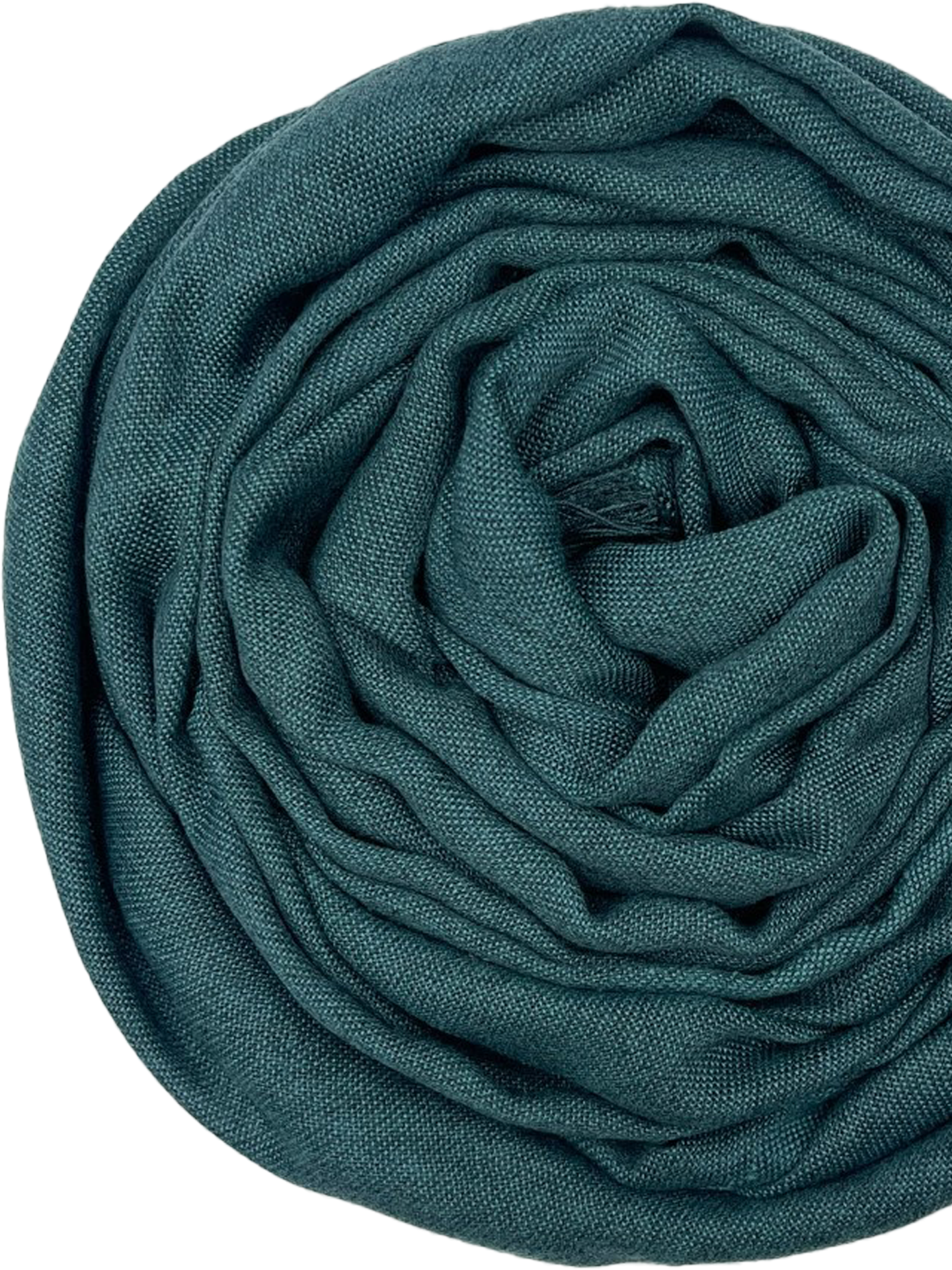 Pashmina korte sliertjes - Teal