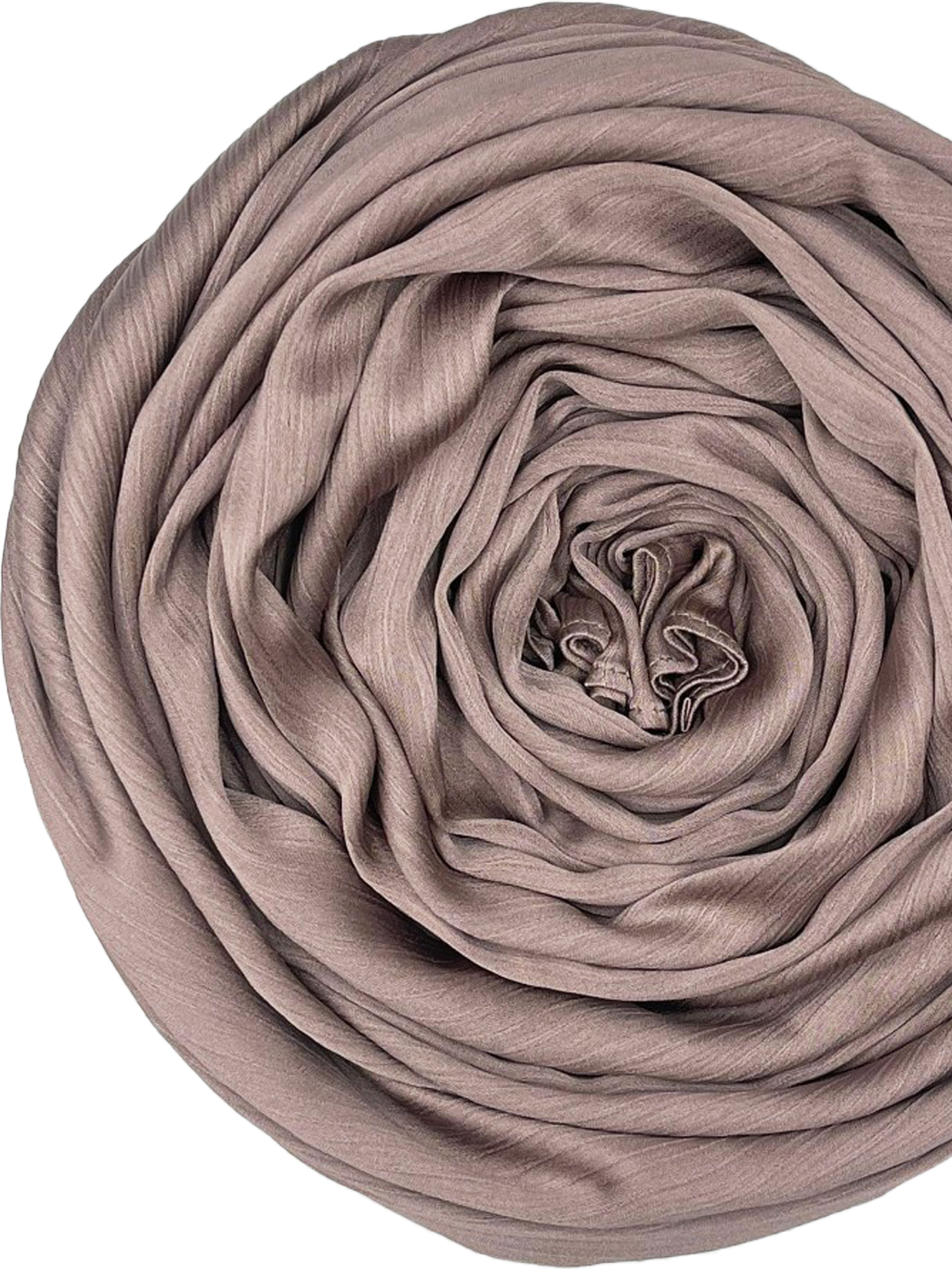 Satin ribble - Taupe - Hijab Boutique