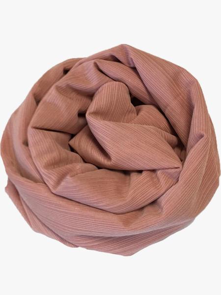 Stretch ribble - Vintage peach