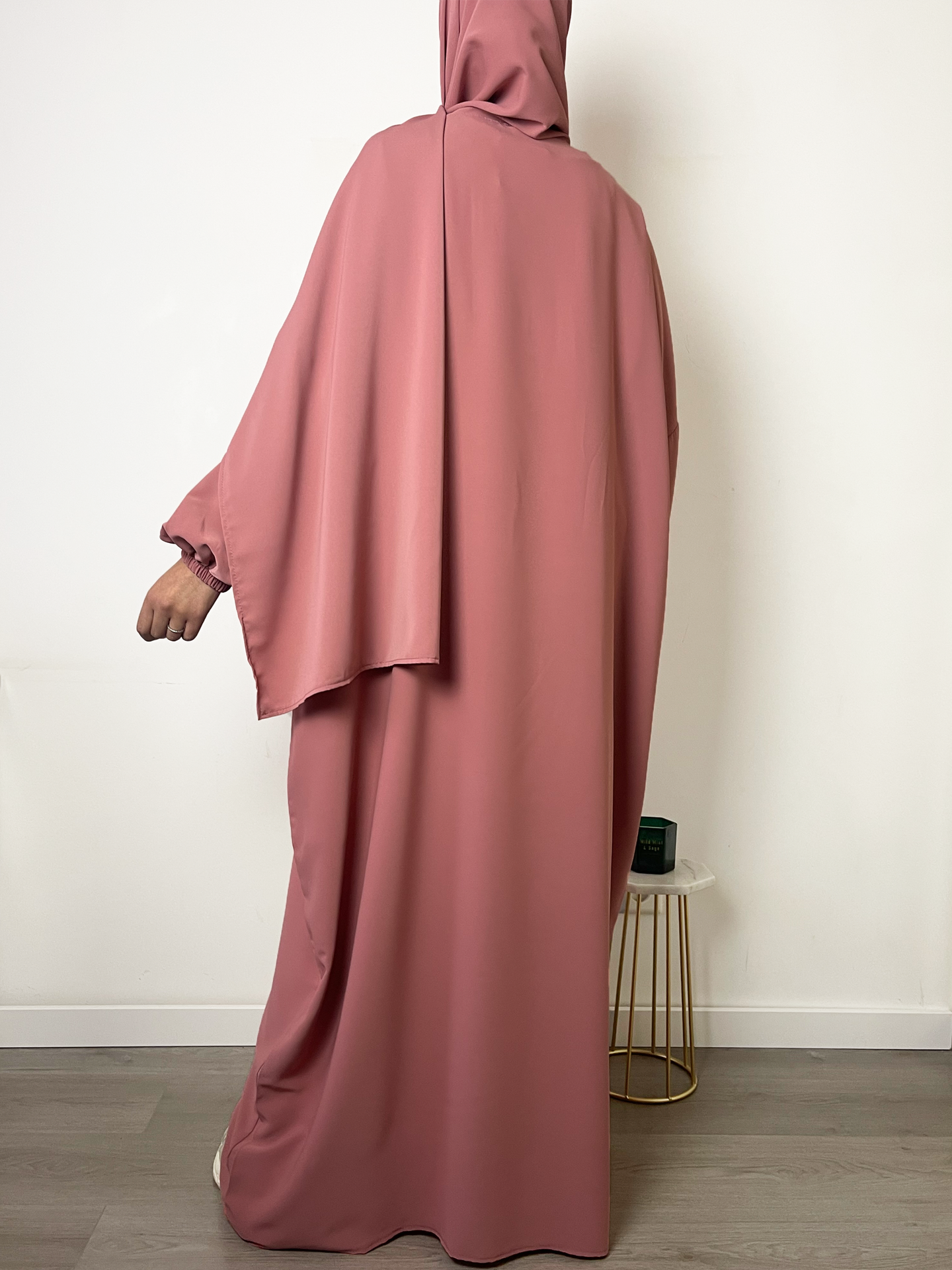 Abaya tweedelig - Pink - Hijab Boutique